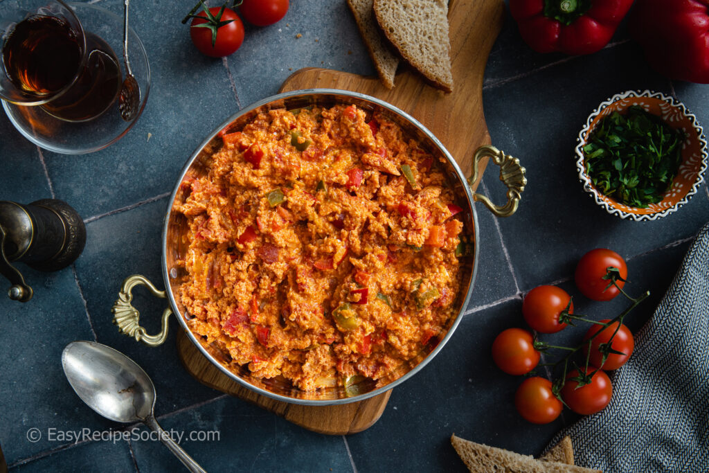 Menemen Turkish Scrambled Eggs