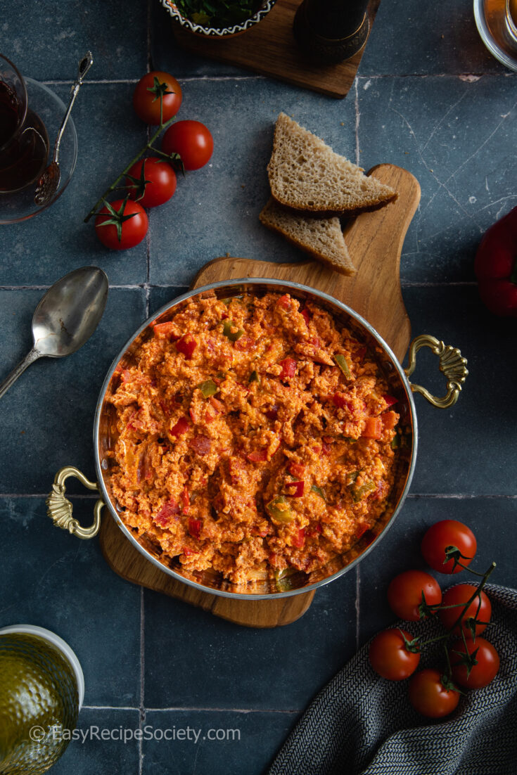 Menemen Turkish Scrambled Eggs