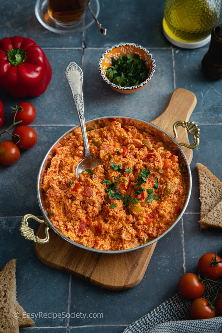 Menemen Turkish Scrambled Eggs