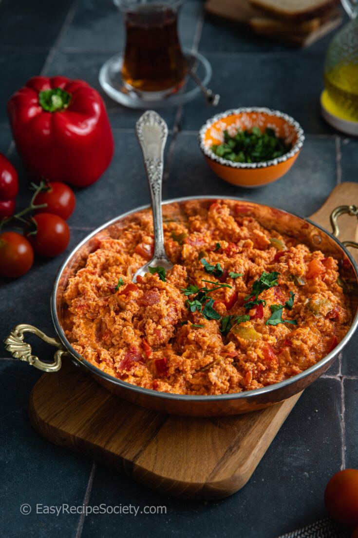 Menemen Turkish Scrambled Eggs