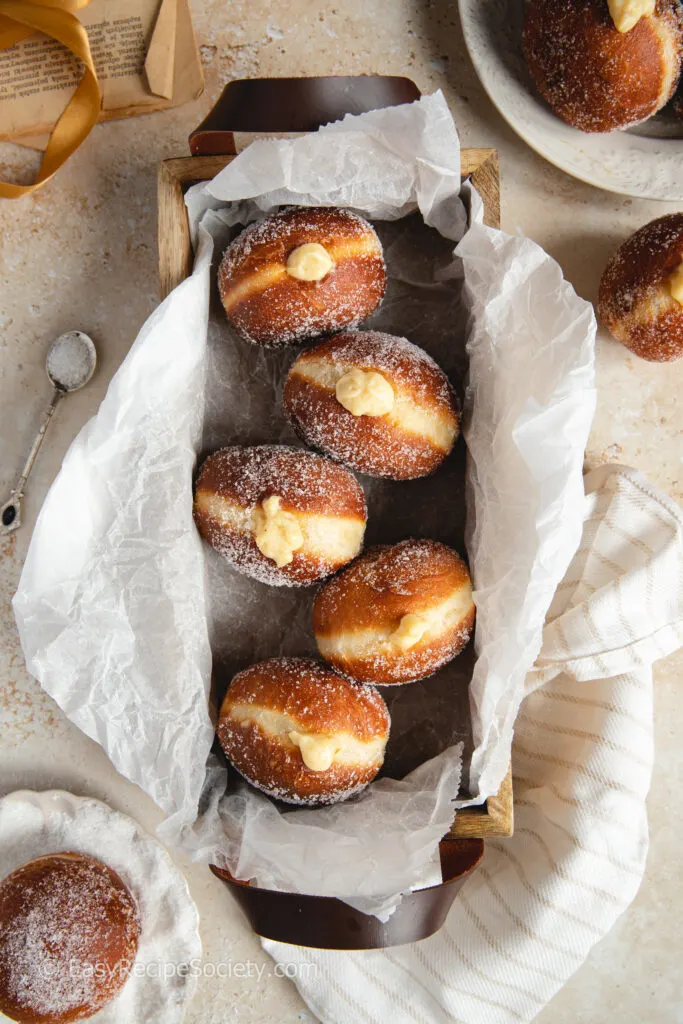 Bomboloni italian doughnuts