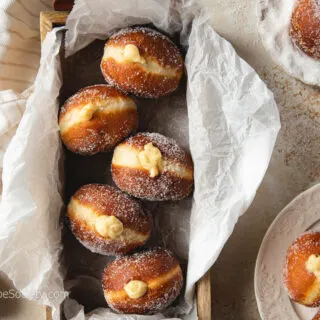 Bomboloni italian doughnuts