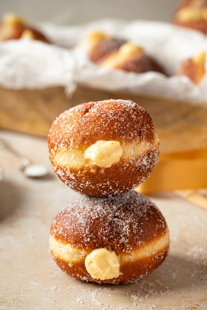 Bomboloni italian doughnuts