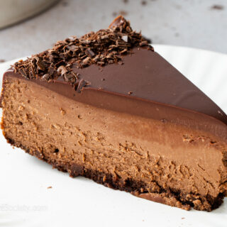 Triple Chocolate Cheesecake