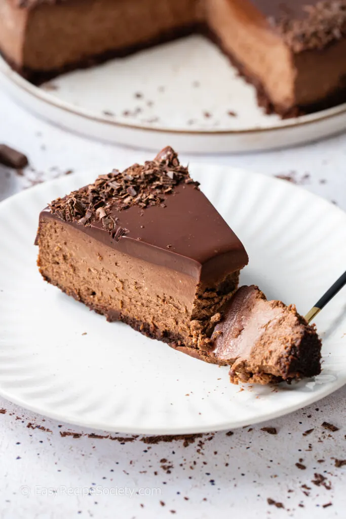 Triple Chocolate Cheesecake